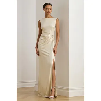 Dámské šaty Šaty Lauren Ralph Lauren 253P04060 béžová 02X, vel. 34