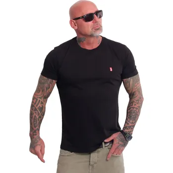 Oblečení a móda Pánské triko Yakuza Plain Regular Basic 25048 black velikost: 4XL