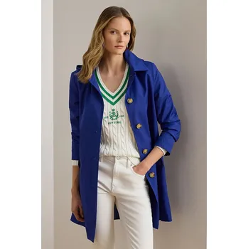 Dámský kabát Kabát Lauren Ralph Lauren 297967121 modrá 55A, vel. XS