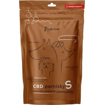 Pamlsek pro psa Curepoint CBD pamlsek Immunity S 100 g EXPIRACE květen (3.5.2026)
