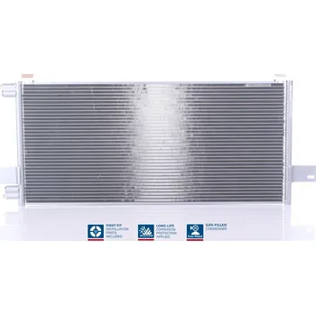 Ventilátor topení a klimatizace Kondenzátor klimatizace NISSENS 941259