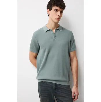 Pánské tričko Bavlněné polo tričko Medicine RS26-POM101 zelená 97X, vel. L