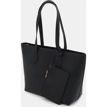 Kabelka Sinsay - Klasická tote taška s peněženkou - černá - 257GK-99X - 257GK-99X-ONE