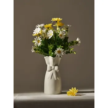 umělá květina Sinsay - Kytice dekorativních květin - žlutá - 120II-10X - 120II-10X-ONE