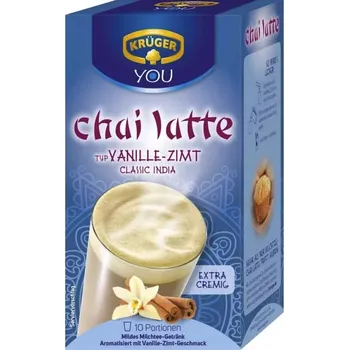 Káva Krüger YOU Chai Latte Vanilka a skořice 10 ks, 250g