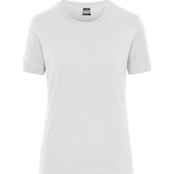 Dámské tričko DAIBER JN 1801 / Dámské elastické tričko z bio bavlny - white XXL