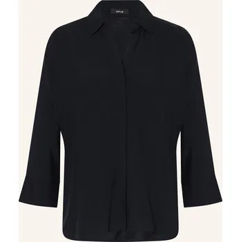 Dámská halenka Opus Dámská Košile Flavena Z Kombinace Materiálů S 3/4...