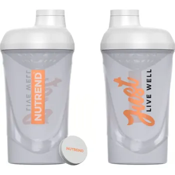 Sportovní shaker Nutrend 600ml - Shaker Just Live Well