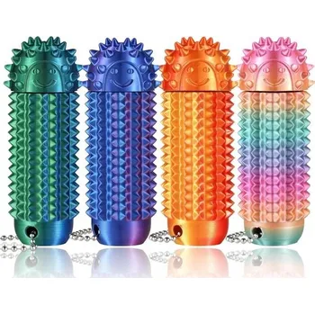 prolézačka Sada 4 hraček Little Ouchies Pain Fidget – rotující špičatá hračka na úlevu od stresu pro dospělé,