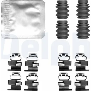 Přislušenství brzdového systému Sada příslušenství, obložení kotoučové brzdy DELPHI LX0824