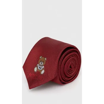 Kravata Hedvábná kravata Moschino M5727.55061 červená 33X, vel. ONE SIZE