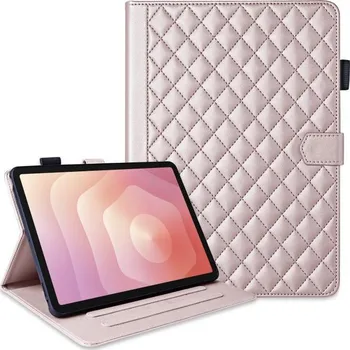 Pouzdro na tablet VSECHNONAMOBIL 131033 LATTICE Sklápěcí pouzdro pro Samsung Galaxy Tab S11 růžové