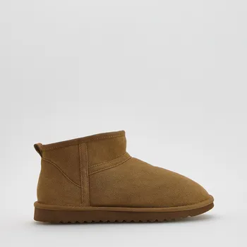 Pánské kalhoty Reserved - Semišové sněhule - hnědá - 533FF-88X - 533FF-88X-41