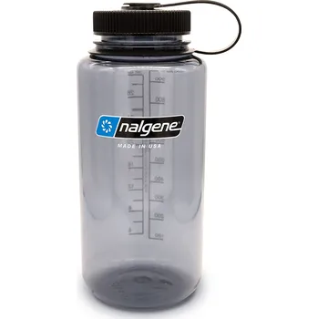 Láhev Turistická láhev Nalgene Sustain Wide Mouth 32 oz (1000 ml) - gray/black
