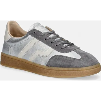 Dámské tenisky Kožené tenisky Gant Cuzima 32531199.G80 stříbrná SLV, EUR 38