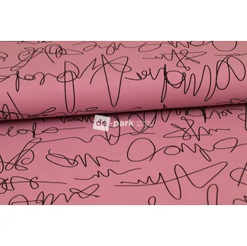 Úplet - Podpisy - starorůžová - 372
