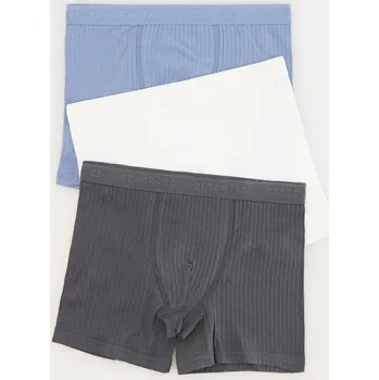 Reserved - Sada 3 boxerek - hyacintová - 716BN-54X - 716BN-54X-U15