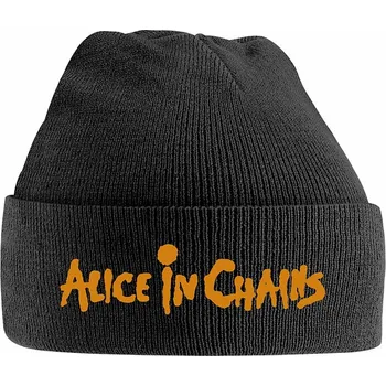 Čepice Alice in Chains zimní kulich, Logo Black
