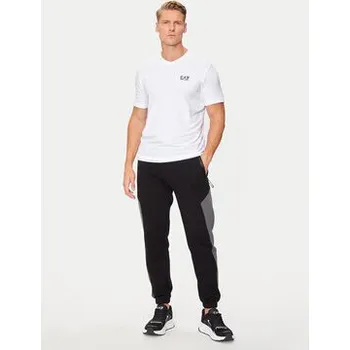 Pánské oblečení EA7 Emporio Armani T-Shirt 8NPT27 PJVQZ 1100 Bílá Regular Fit XS