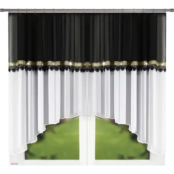 Záclona Fliying Hotová voálová záclona Scarlett 400x150 cm