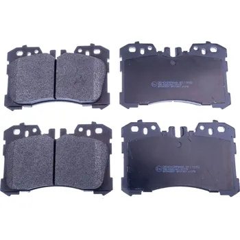 Brzdová destička Sada brzdových destiček, vždy 4 kusy v sadě DENCKERMANN B111692