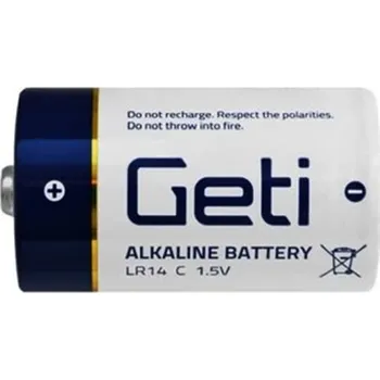 Geti Alkalická baterie C LR14 2ks