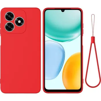 Pouzdro na tablet VSECHNONAMOBIL 131018 RUBBER Ochranný obal pro Honor X5c Plus červený