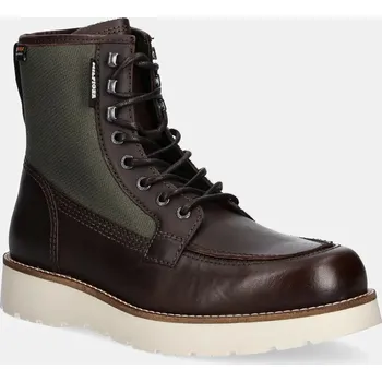 Pánská obuv Boty Tommy Hilfiger TH AMERICAN MIX CORDURA BOOT FM0FM05196 hnědá 88X, EUR 45