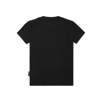 Pánské oblečení PHILIPP PLEIN T-Shirt 28135 Černá Regular Fit 4