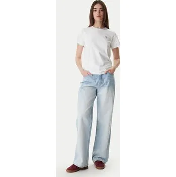 Pánská móda Guess Jeans T-Shirt W4YI10 J1314 Bílá Regular Fit XL