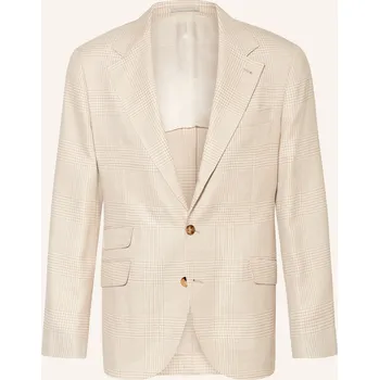 Pánské sako Brunello Cucinelli Pánské Sako Slim Fit, krémová, 52