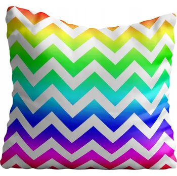 Polštář Povlak na polštář Cik Cak Barevný 60x60cm