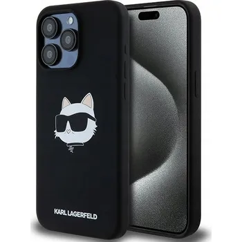 Pouzdro na mobilní telefon Zadní Kryt Karl Lagerfeld pro Apple iPhone 15 Pro, černý