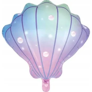 Balónek Fóliový balónek mušle 54 x 50 cm