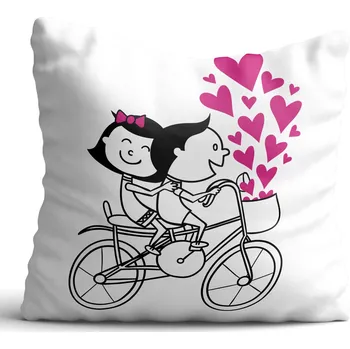 Polštář Povlak na polštář Love 50x50 cm 537