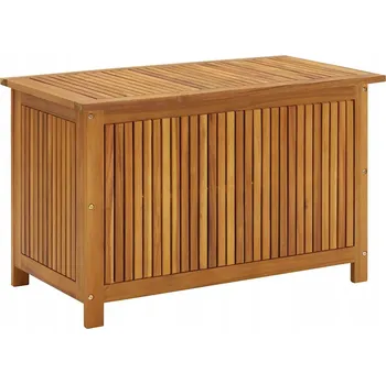Úložný box Zahradní úložný box VidaXL hnědý z masivního akáciového dřeva, 150 l