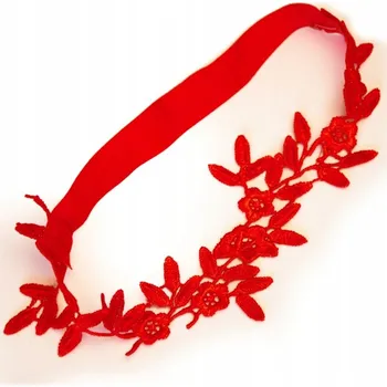 Obraz ČERVENÝ PODVAZEK na ples, maturitní ples, ruční výroba HAND MADE