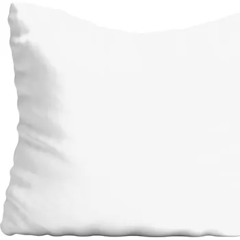 Polštář Povlak na polštář bílý, hladké mikrovlákno/polyester 90 g Sublimace