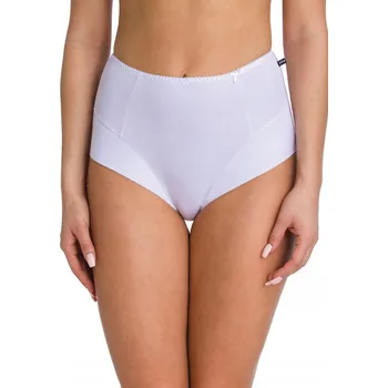 Kalhotky KALHOTKY kalhotky s vysokým pasem KEY LPF 110 bílé velikosti M, 2 ks