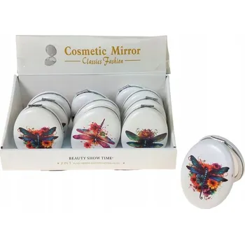 Kosmetické zrcátko Kapesní zrcátko bílé Adar