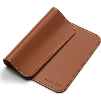 Podložka pod myš Satechi Vegan-Leather Premium Mouse Pad - Brown