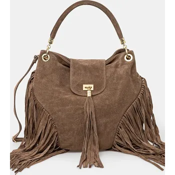 Kabelka Semišová kabelka Answear.LAB VE11 béžová 80X, vel. ONE SIZE