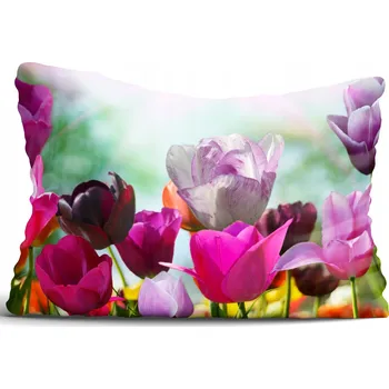 Polštář Povlak na polštář Tulipán 30x90 cm