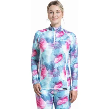 Dámské termo tričko Meatfly Esme modrá/růžová XL