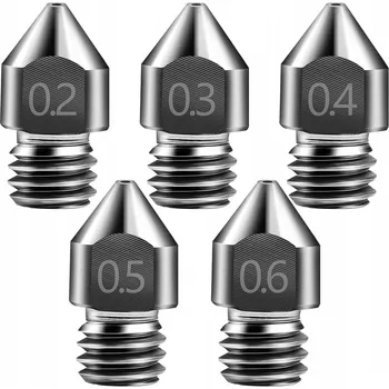 3D tisk WOLFRAMOVÉ TRYSKY MK8 PRO 3D TISKÁRNY, ODOLNÉ VYSOKÝM TEPLOTÁM