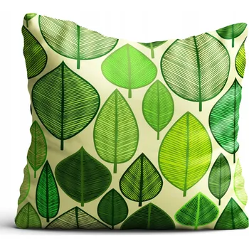 Polštář Povlak na polštář Listy 50x50 cm