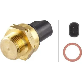 Ventilátor topení a klimatizace Teplotní spínač, větrák chladiče HELLA 6ZT 007 807-001