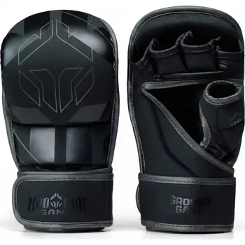 MMA GROUND GAME MMA RUKAVICE LOGO 3.0 SHADOW Barva: Černá, Velikost: S/M