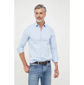 Pánská košile Košile Armani Exchange 8NZCGB.Z8ANZ.NOS modrá 50A, vel. XL