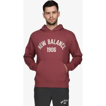 Pánská mikina New Balance Essentials Varsity Fleece Hoodie XL